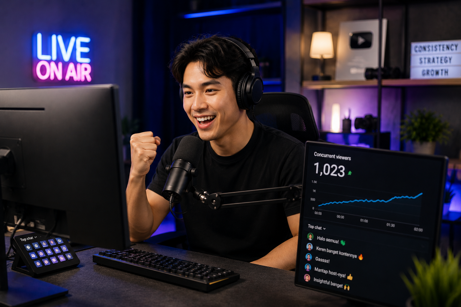 Dari 0 ke 1.000 Viewer: Strategi Live Pertama yang Benar-benar Bekerja.